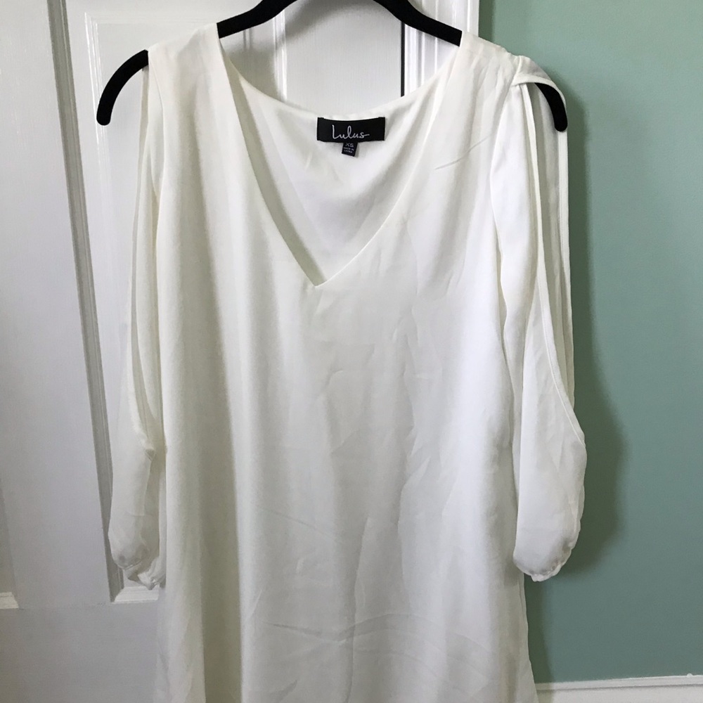 Lulus XS White Dress